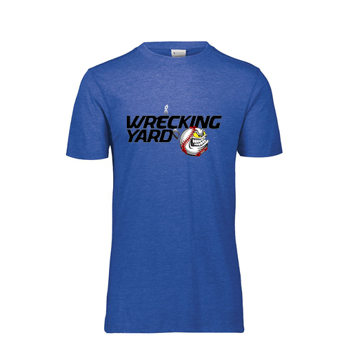 [FTSCUBNV-AS-LOGO1] Decker Men's Tri-Blend T-Shirt - Short Sleeve (Adult S, Navy, Logo 1)