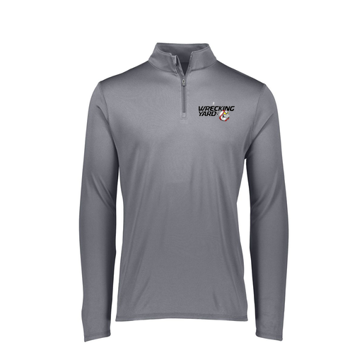[FTLQFLGY-FAXS-LOGO1] Decker Women's Flex-Lite 1/4 Zip Shirt (Female Adult XS, Gray, Logo 1)