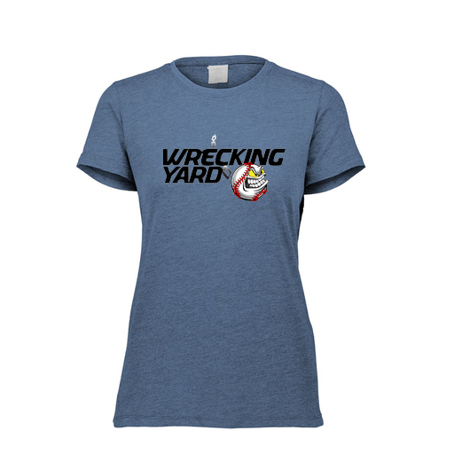 [3067.U22.XS-LOGO1] Ladies Ultra-blend T-Shirt (Female Adult XS, Navy, Logo 1)