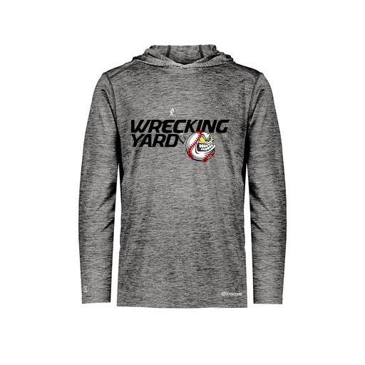 [FOLHCGBK-YS-LOGO1] Decker Youth Charge Hoodie (Youth S, Black, Logo 1)