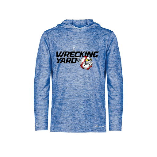 [FOLHCGRY-YS-LOGO1] Decker Youth Charge Hoodie (Youth S, Royal, Logo 1)