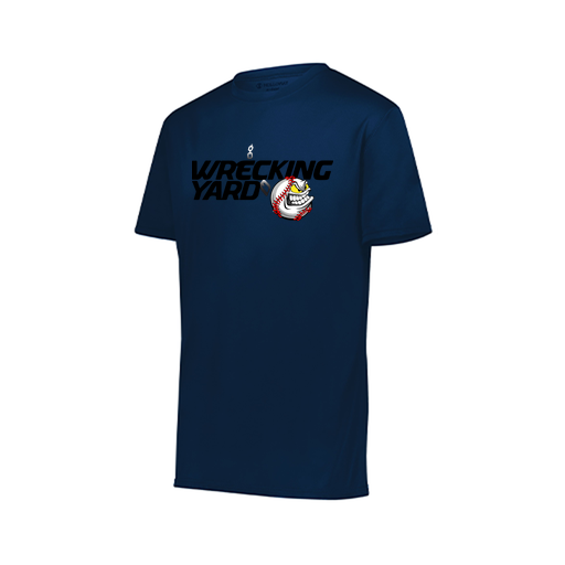 [222818.065.S-LOGO1] Men's Movement Dri Fit Shirt (Adult S, Navy, Logo 1)