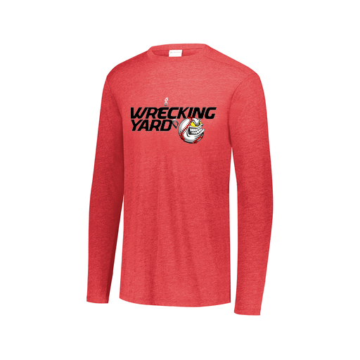 [3075.V96.XS-LOGO1] Men's LS Ultra-blend T-Shirt (Adult XS, Red, Logo 1)